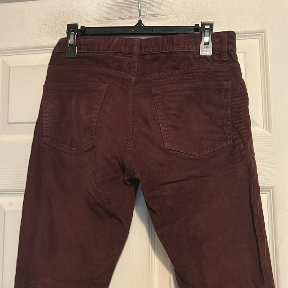 J.Crew Corduroy’s Size 28 Burgundy - Picture 7 of 7
